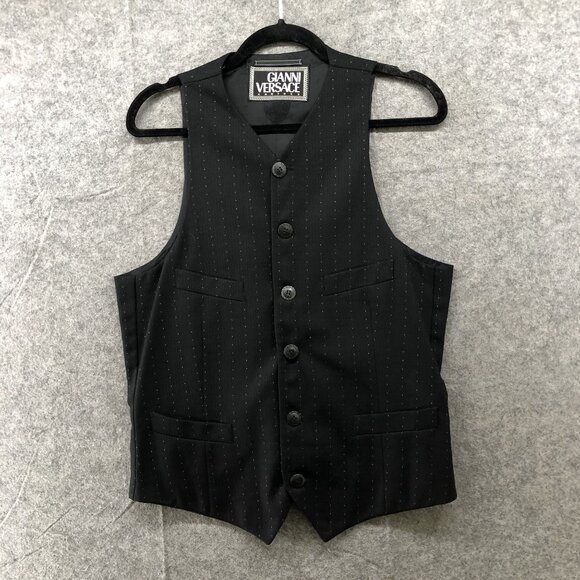 Versace Black Men's Suit - Picture 5 of 14